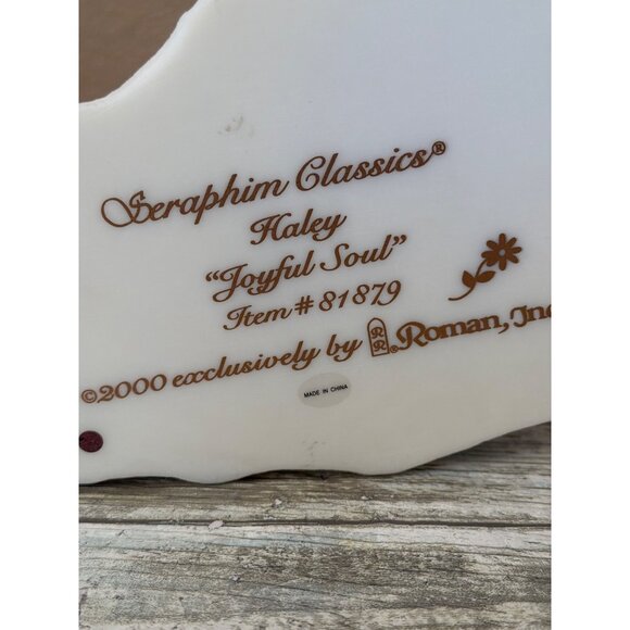 Roman Seraphim Classics #81879 Haley Joyful Soul Angel Figurine w/FLAW - No Box - Picture 10 of 16